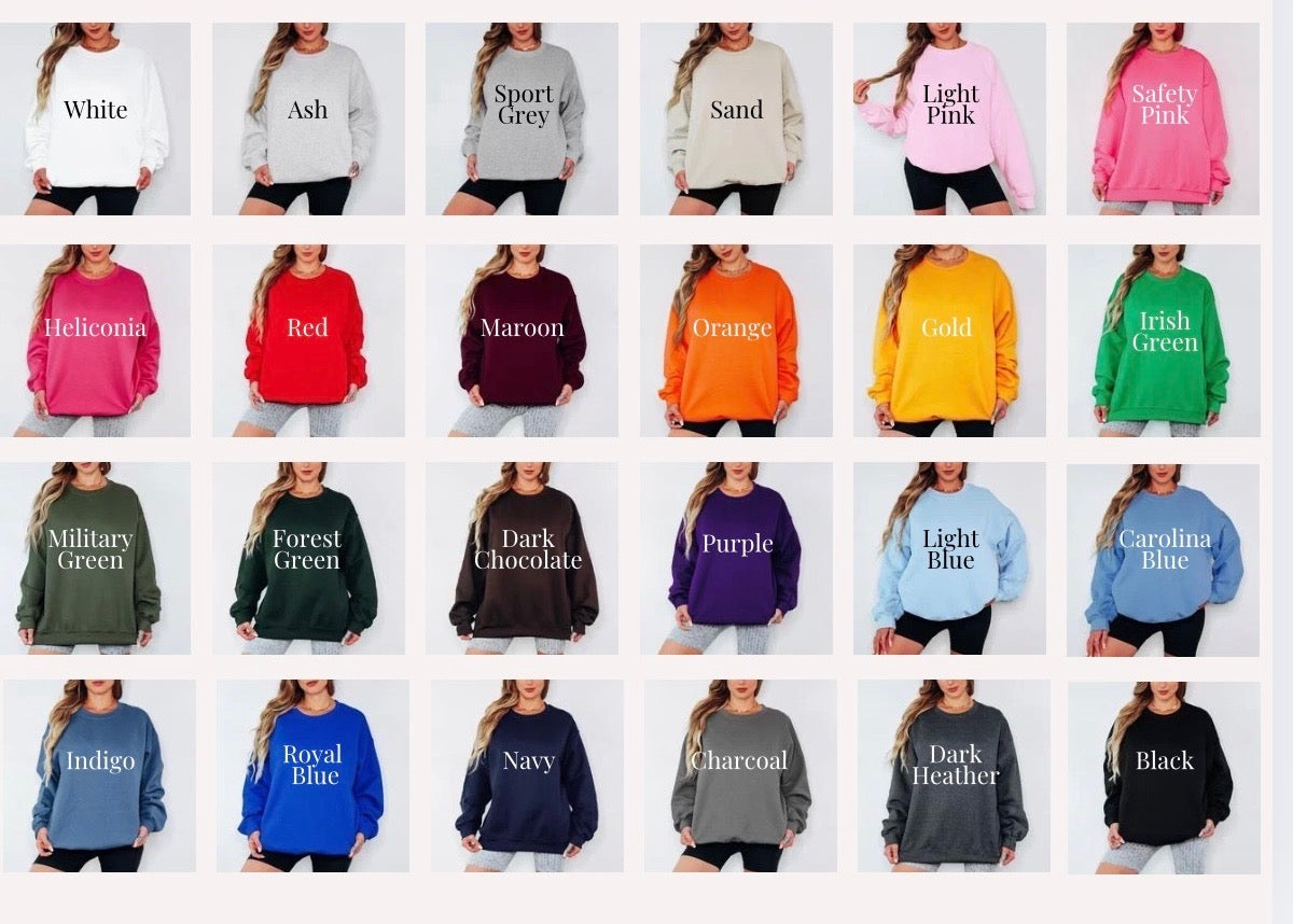 Custom crewnecks